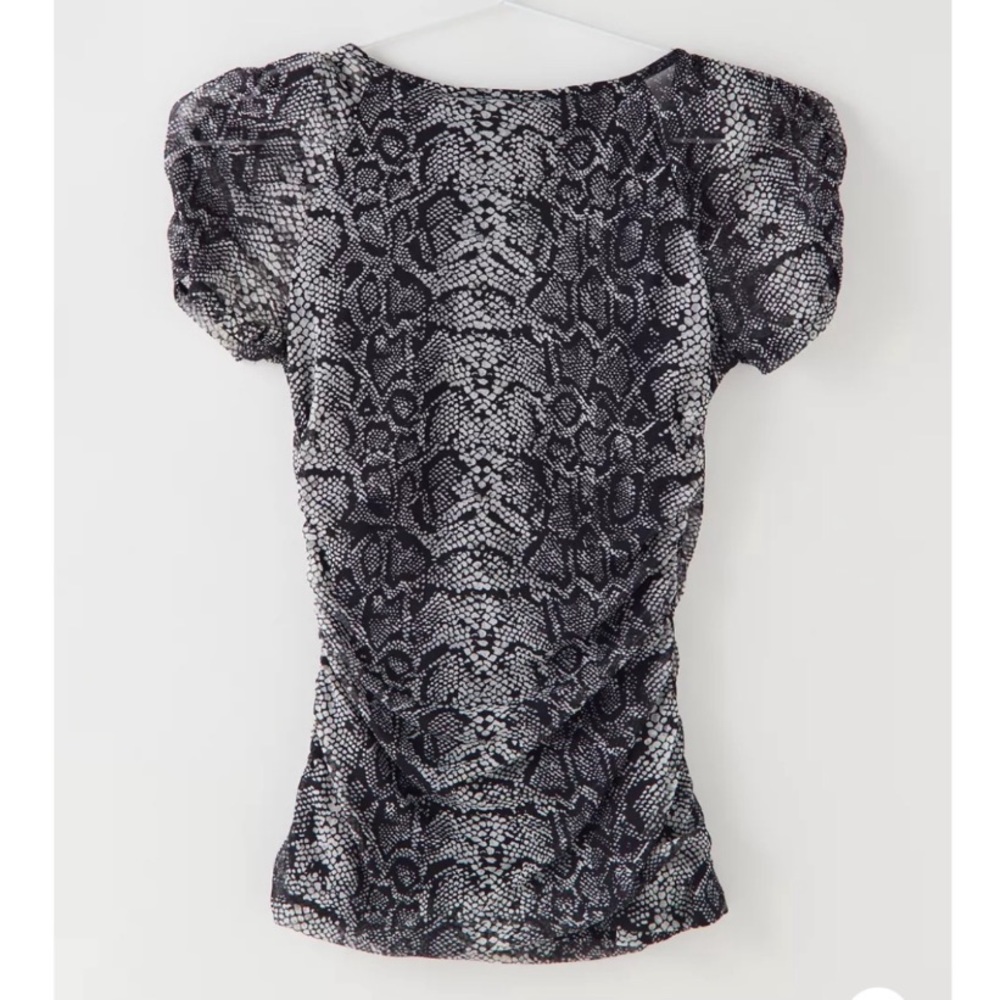 INC size S snake print top - Picture 2 of 12